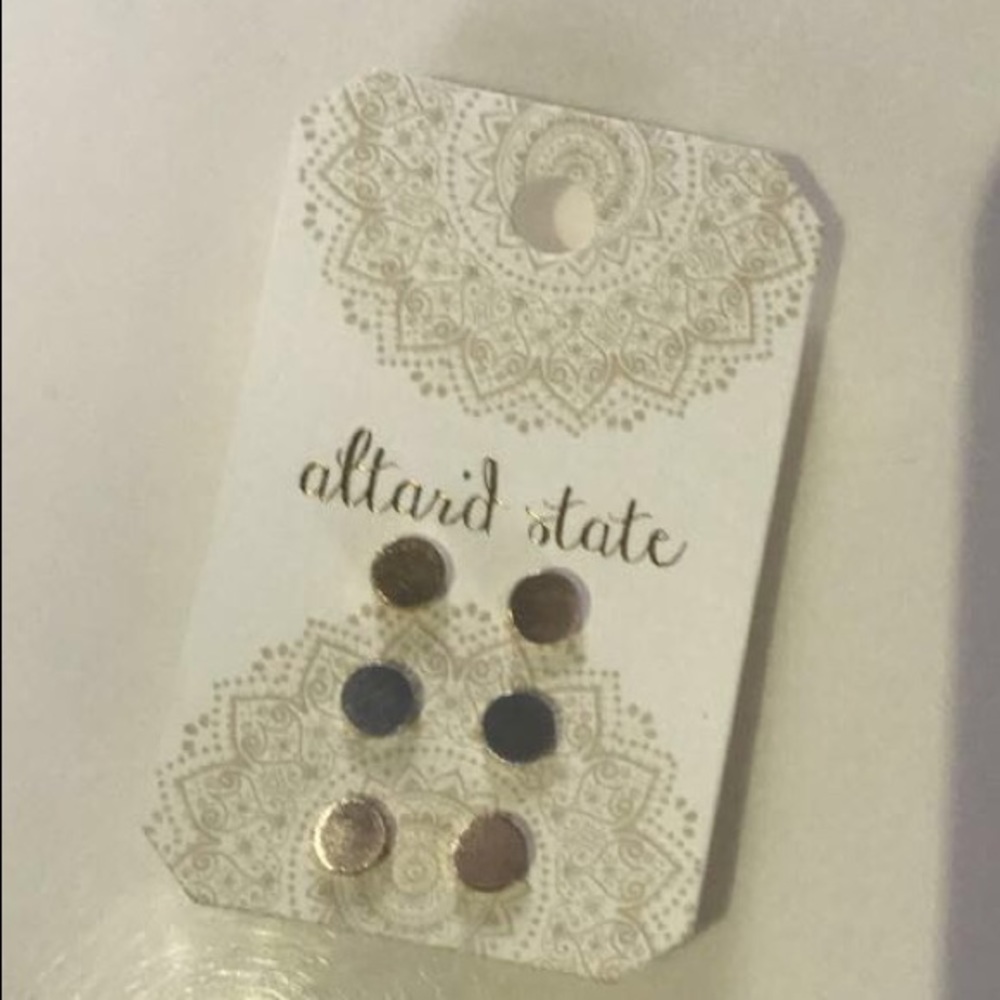 Altar’d State 3 pack earrings brand new never worn